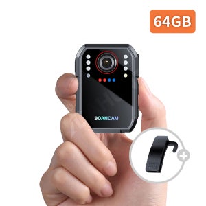 바디캠 소형 카메라 택배기사 경찰바디캠 보안캠바디10 64GB