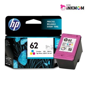 C2P06AA (HP 62) 칼라 정품잉크 ENVY 5540 5640 오피스젯 200 5740