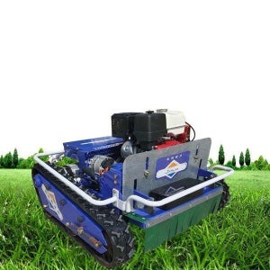 로봇 제초기 원격 4륜 구동 잔디 깎는 기계 크롤러 무선 제어 예초기 잡초 잔디깍기