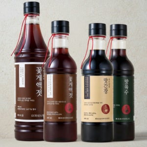 미자언니네 집밥 기본 소스 세트 꽃게액젓 + 맛간장 혹은 맛육수 중 택 1