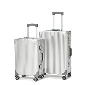 슈미트 2종 기내용 여행용 풀 알루미늄 캐리어세트 57cm(20인치) 67cm(24인치)