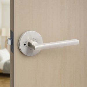 LLYX 102 스텐 304 방문손잡이 화장실 안방 문고리 욕실 문손잡이 교체 실버