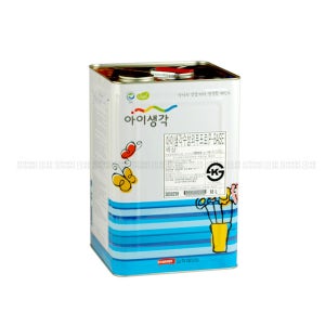 삼화 외부용 수성페인트 외벽 벽화 아이생각 수성외부프로 조색 밀크화이트 18L