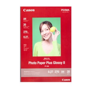 포토용지 캐논 A4 사이즈 20매고광택 사진용지 인화지 광택 A4 사진용지