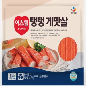 CJ 이츠웰 탱탱 게맛살 1kg