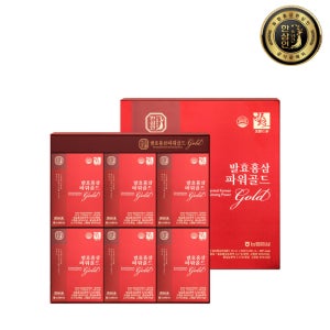 한삼인 발효홍삼파워골드 50ml x 60포(30일분) 1세트+쇼핑백증정