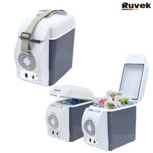 Ruvek 차량용냉온장고 7.5L/차량용아이스박스/자동차냉장고 아이스박스 온장고 야외용 캠핑냉장고