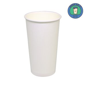 핫쿨겸용 종이컵 600ml (20온스) 무지 테이크아웃컵 1000개