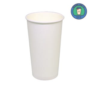 핫쿨겸용 종이컵 600ml (20온스) 무지 테이크아웃컵 480개