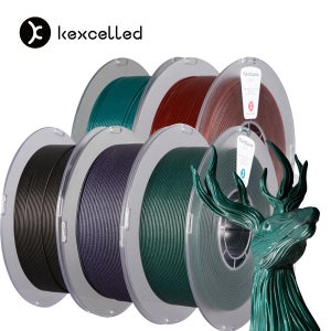 켁셀드 스파클 PLA 필라멘트 고속 3D프린터 반짝이 글리터 Filament 1kg