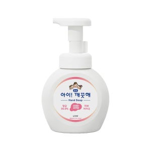 아이깨끗해 핸드워시 레몬 순 청포도향 복숭아향 250ml 용기