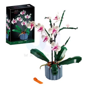 레고 10311 보태니컬 아이콘 난초 꽃 화분 선물 중국 호환 블럭