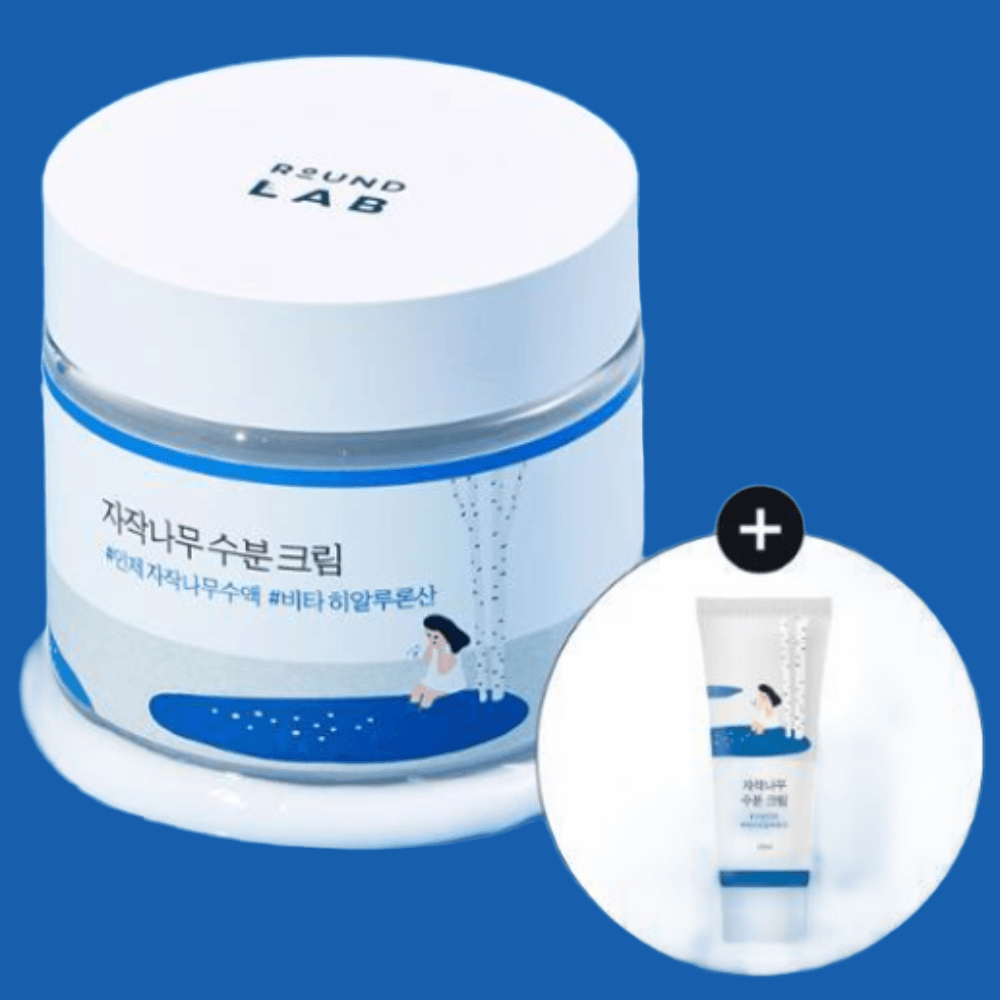 라운드랩 자작나무 수분크림 80ml+20ml 수분진정 <b>속당김</b>