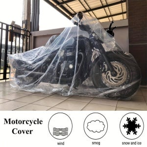 투명한 오토바이 커버 바이크 먼지