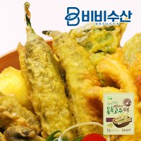 통통 고추튀김 1kg 업소용 식당 분식 바삭한 튀김 술안주