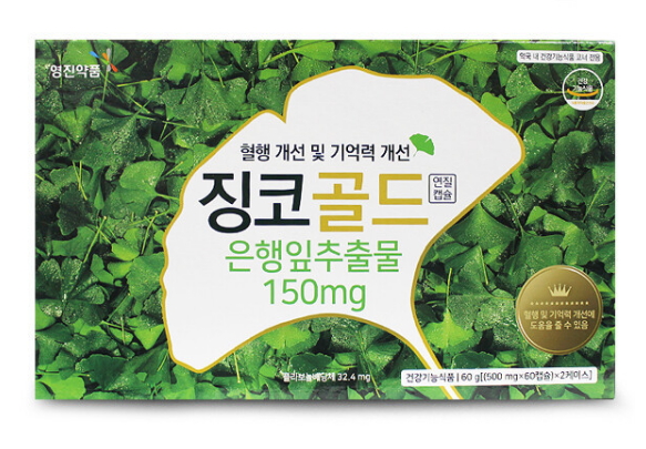 기억력개선 은행잎추출물 징코빌로바