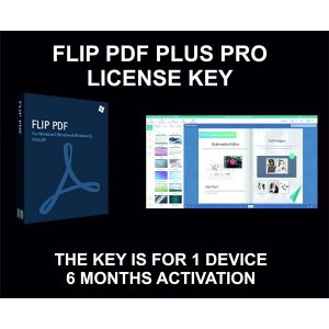 플립 PDF Plus Pro 소프트웨어 키 기기 1대 활성화용 6개월간