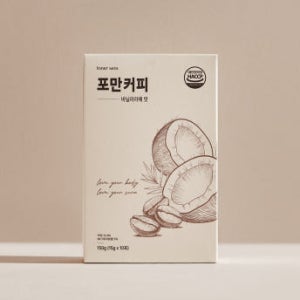 이너세라 포만커피 버터 방탄 커피 바닐라맛 1박스