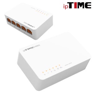 IPTIME H705A 100Mbps 5포트 스위칭허브