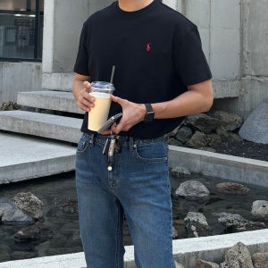 폴로 랄프로렌 남성 헤비 클래식핏 크루넥 반팔티셔츠 ( 10 Color )