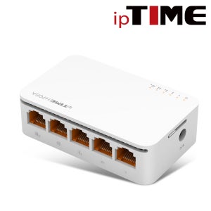 아이피타임, H705A 5포트 10/100Mbps 스위칭 허브