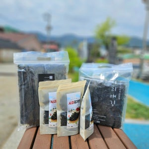 모듬상품-즉석구이김 5봉+사과김자반 3봉+무조미곱창김 5봉 김선물세트 여행용김 해외용김