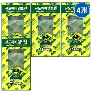 산도깨비 멤브렌 차량용 방향제 피톤치드, 6g, 4개