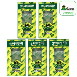 산도깨비 멤브렌 차량용 방향제 피톤치드, 6g, 5개
