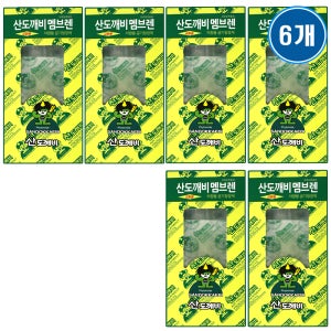 산도깨비 멤브렌 차량용 방향제 피톤치드, 6g, 6개