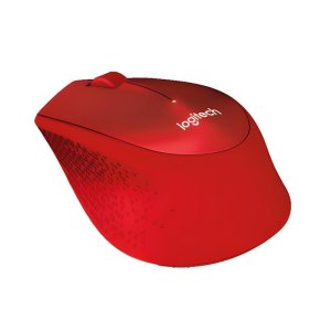 로지텍 무선마우스 M331 SILENT PLUS 레드