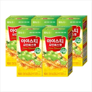 담터 제로슈가 아이스티 샤인머스켓 10입x5박스