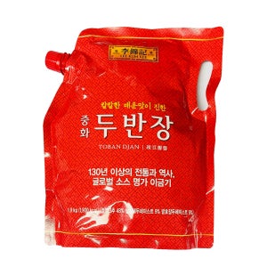 오뚜기 이금기 중화두반장 1.9kg (스파우트팩) 6개