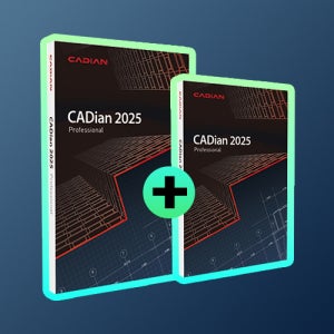 [1+1] 캐디안 프로 CADian 2025 오토캐드 대안 영구버전 Pro