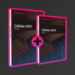 [1+1] 캐디안 클래식 CADian Classic 2025 오토캐드 호환 영구버전