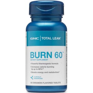 지엔씨 토탈 린 번 60 시나몬맛 60정 GNC Total Lean Burn 60 Cinnamon Flavored