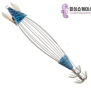라이브 베이트 프로 생미끼 에기 갑오징어 문어 쭈구미 두족류 블루, 11.5cm