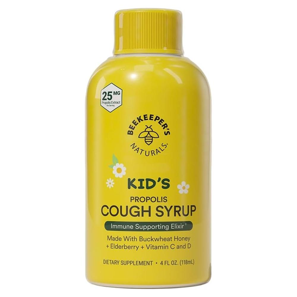 비키퍼스 데이타임 키즈 어린이용 프로폴리스 감기 기침 시럽 118ml BEEKEEPER