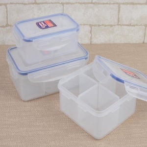 밀폐용기 분리형 용량선택 반찬통 샐러드 냉동밥 냉장고 소분용기