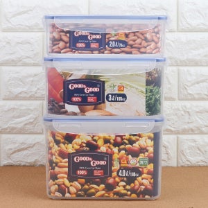 밀폐용기 중형 용량선택 야채 채소 반찬통 냉장고 보관용기