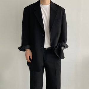 남자블레이저 오버핏자켓 버안s 정장마이