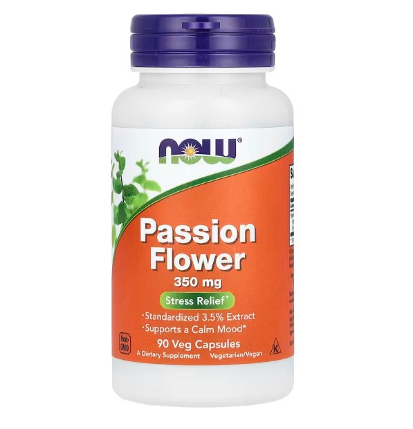 멜라토닌 프리 식물성 <b>패션 플라워</b> 천연 수면 보조제 350mg 90정