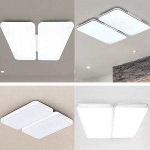 조니LED120W 국산거실등 2등 100W 120W 천정조명