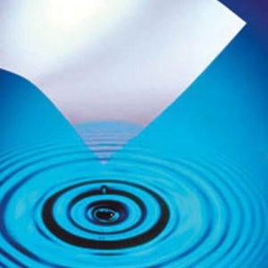 물에 녹는 종이 수용지 비밀 종이