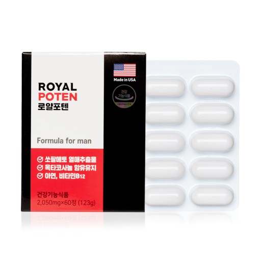 <b>닥터닥터스</b> 로얄포텐 쏘팔메토 2,050mg x 60정 2개월분