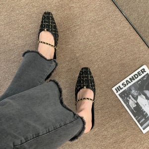 NBTBTX001 여성 메리제인 반슬리퍼 뮬