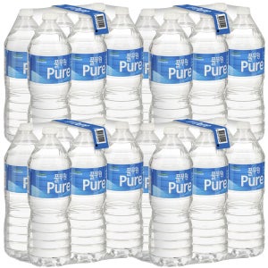 2L 96개 풀무원 퓨어 생수 먹는 샘물 배송 맑은 안전한 주문 포천 배달 물 정기 가정