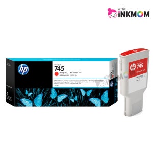 F9K06A (HP 745) 크로마틱 레드 정품잉크 디자인젯 Z2600 Z5600