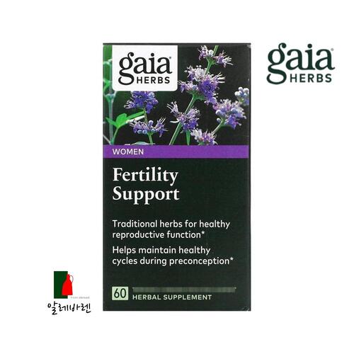 GaiaHerbs <b>퍼틸리티 서포트 포 우먼</b> 60캡슐