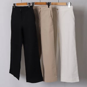 빅사이즈사랑해요 B985L404 내추럴면밴딩일자팬츠 MD