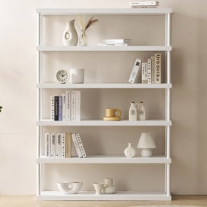 공간가구 가로 공간분리 선반 책장 만화책 수납장 5단 1200